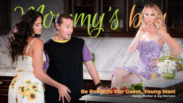 Be Polite To Our Guest, Young Man!